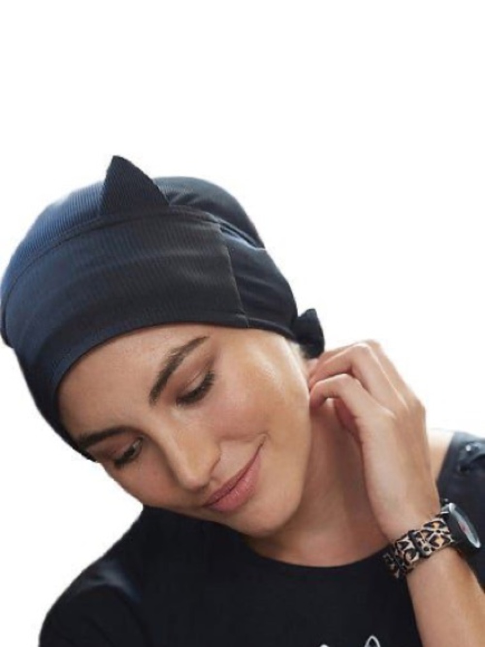 KOI Accessories Unisex Surgical Hat with cat ear